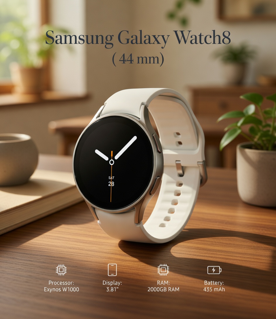 Samsung Galaxy Watch8 (Bluetooth, 40 mm)