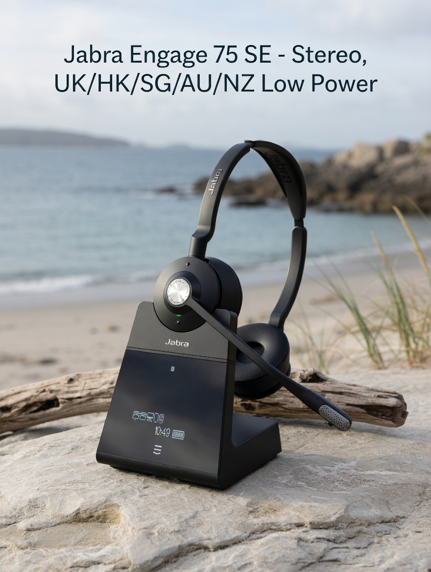 Jabra Engage 75 SE - Stereo,UK/HK/SG/AU/NZ Low Power